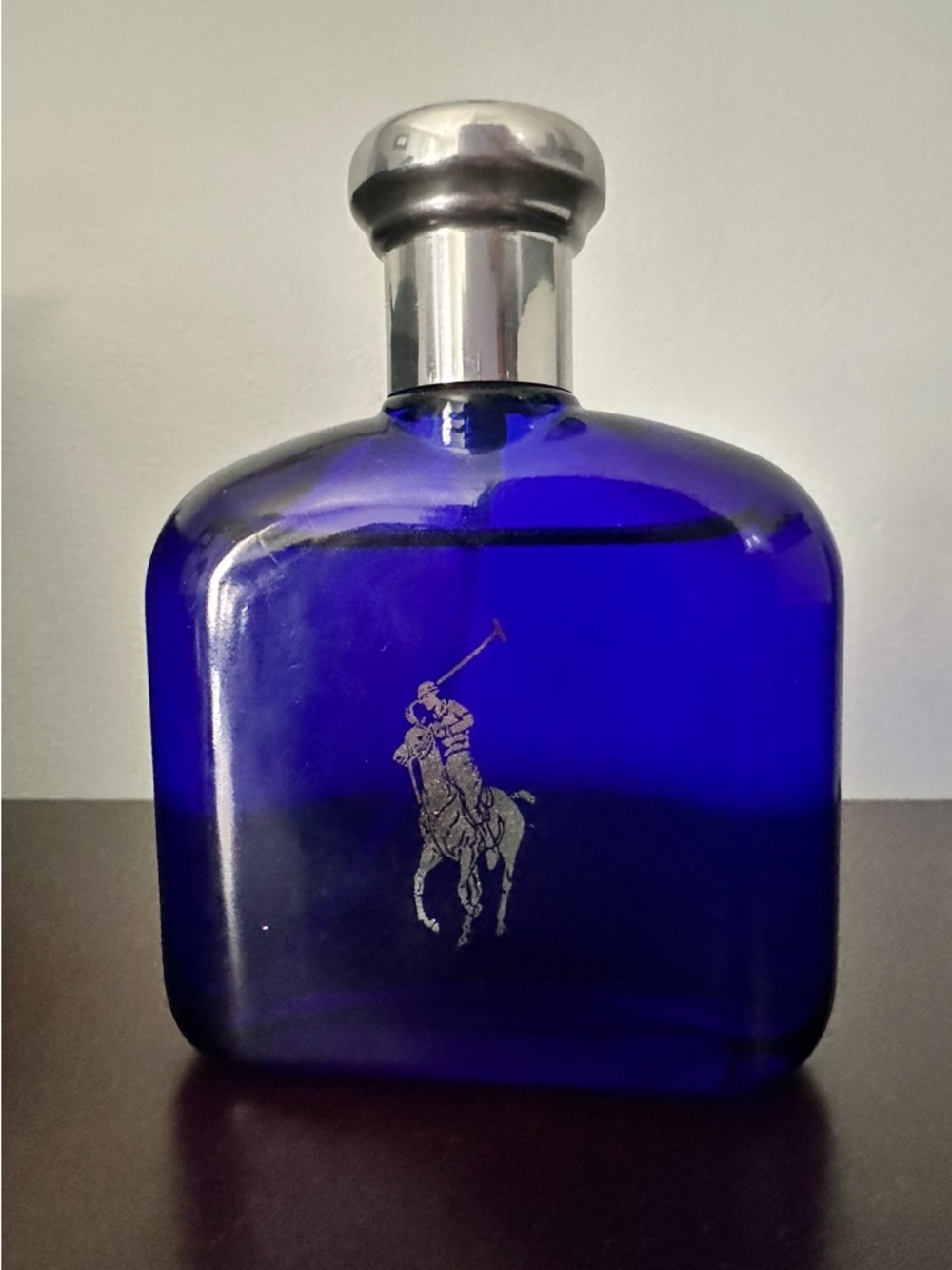 POLO Ralph Lauren Blue Eau de Toilette Natural Spray for Men 4.2 Fl oz 85% Full
